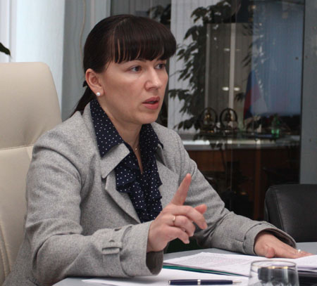 Анжелика Рогожкина, Управляющий Кемеровским отделением Сбербанка 