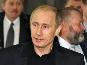 Владимир Путин, председатель российского правительства 