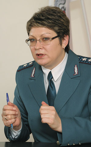 Светлана Андрющенко, начальник управления Федеральной налоговой  службы по Кемеровской области 