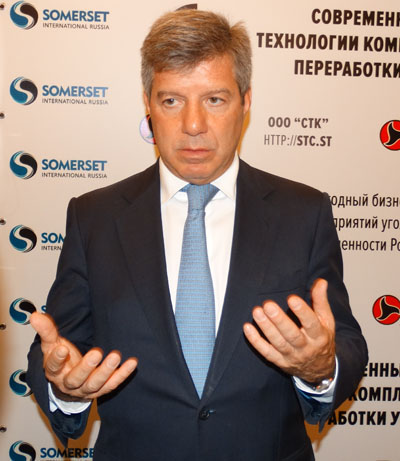 Дэвид Джованис, генеральный директор российскго подразделенияе Somerset Coal International