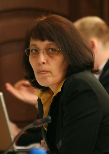 Нина Вашлаева, начальник департамента природных ресурсов и экологии администрации Кемеровской области