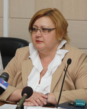 Нэлли Малютина, начальник управления ценных бумаг и страхового рынка администрации Кемеровской области 