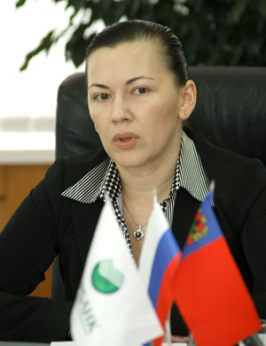 Анжелика Рогожкина, управляющая Кемеровским отделением Сбербанка 
