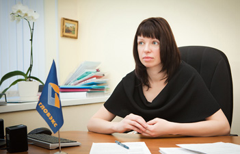 Наталия Левина, управляющий операционным офисом «Кемеровский» банка «ГЛОБЭКС» 