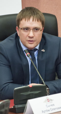 Артём Сычев, директор филиала РОСГОССТРАХ в Кемеровской области 