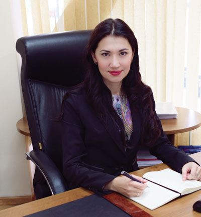 Оксана СЕРЖАНТОВА, директор операционного офиса банка ВТБ в Новокузнецке
