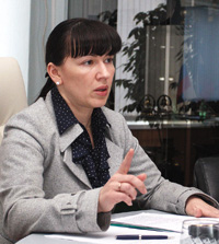 Анжелика Рогожкина, управляющий Кемеровским отделением Сбербанка