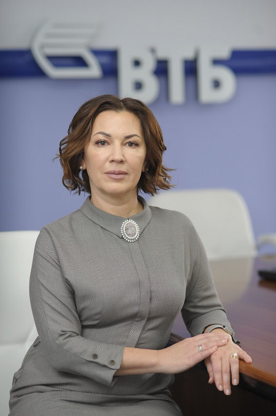 Руководитель корпоративного бизнеса банка ВТБ в Кузбассе Анжелика Рогожкина 